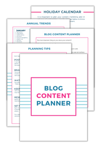 Blog Content Planner