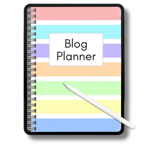 Digital Blog Planner (2024 + Undated)