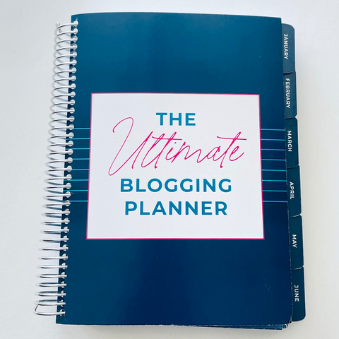 12 Month Blogging Planner
